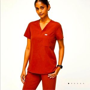 Figs Auburn scrub set - S